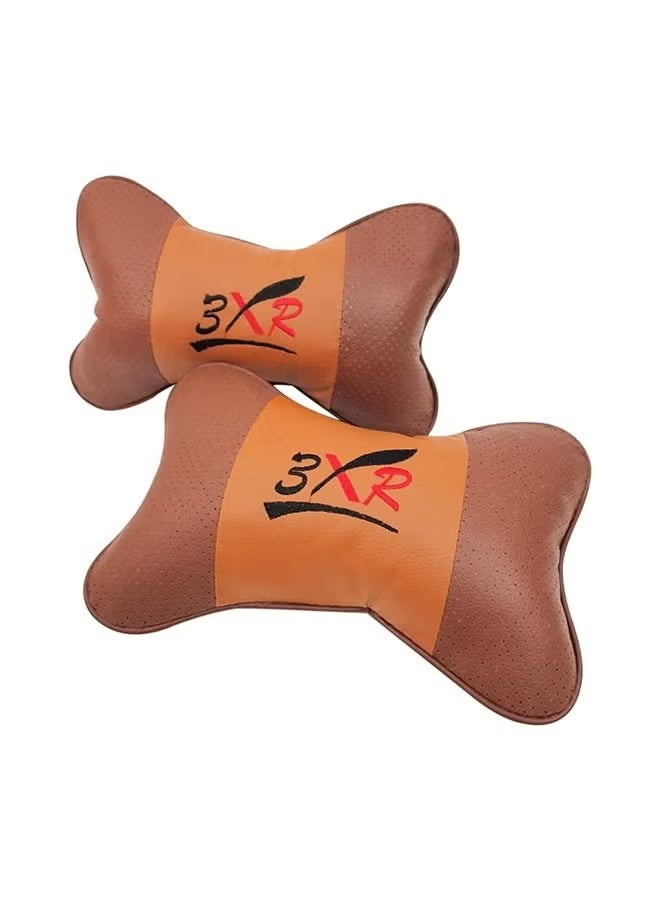 3 اكس ار قطعتان من مسند الرأس لمقعد السيارة ودعم مسند الرأس - Image 5