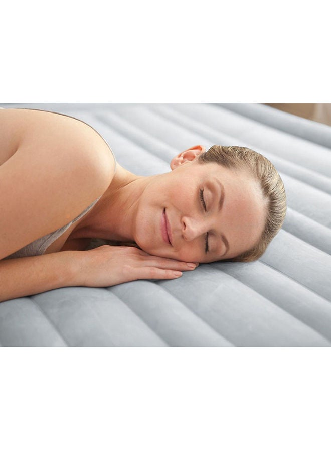 INTEX Dura Beam Plus Series Mid-Rise Comfort Air Bed With Fast Fill Usb Pump  - Image 3