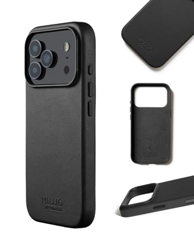 Mujjo Leather Case for iPhone 17 Pro MagSafe Compatible Black - Image 3