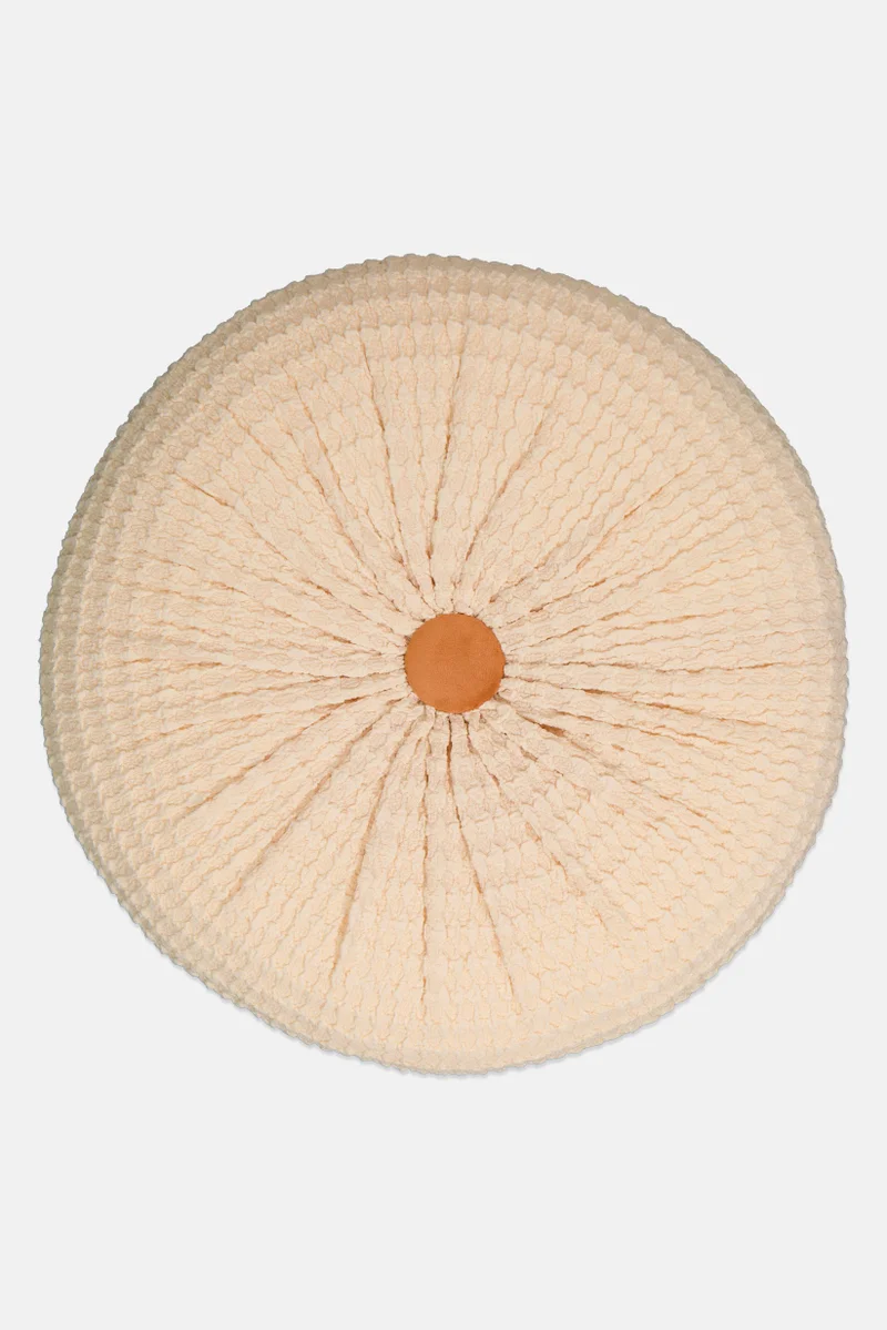 Muy Mucho Textured Round Pillow, Assorted