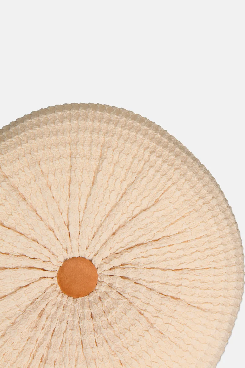 Muy Mucho Textured Round Pillow, Assorted
