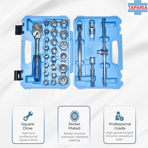 Taparia Socket Set - BMS-14 MXL – with 12.7mm(1/2) Square Drive - Image 5