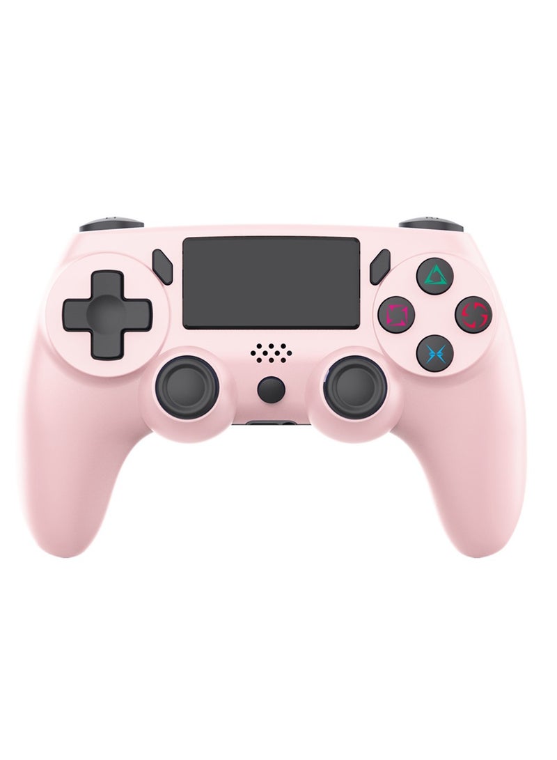 وحدة تحكم لاسلكية لجهاز PS4 مع كابل شحن USB مع شريط ضوئي لوظيفة الصوت ولوحة اللمس القابلة للنقر والاهتزاز المزدوج ومضاد للانزلاق - Image 2