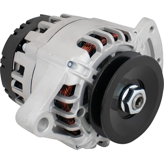 DB Electrical 400-40202 Alternator Compatible With/Replacement For Carrier Transicold 3001114-03, Valeo SG7S058 27mm Alt Mounting Foot Thickness, 12 Volt, Counter Clockwise Rotation Direction - Image 1