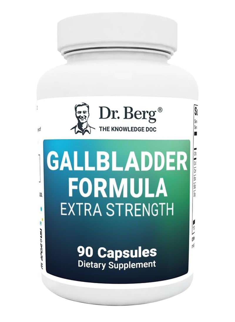 Dr. Berg Nutritional - Nutritionals Gallbladder Formula Contains Purified Bile Salts 90 Capsules - Image 1