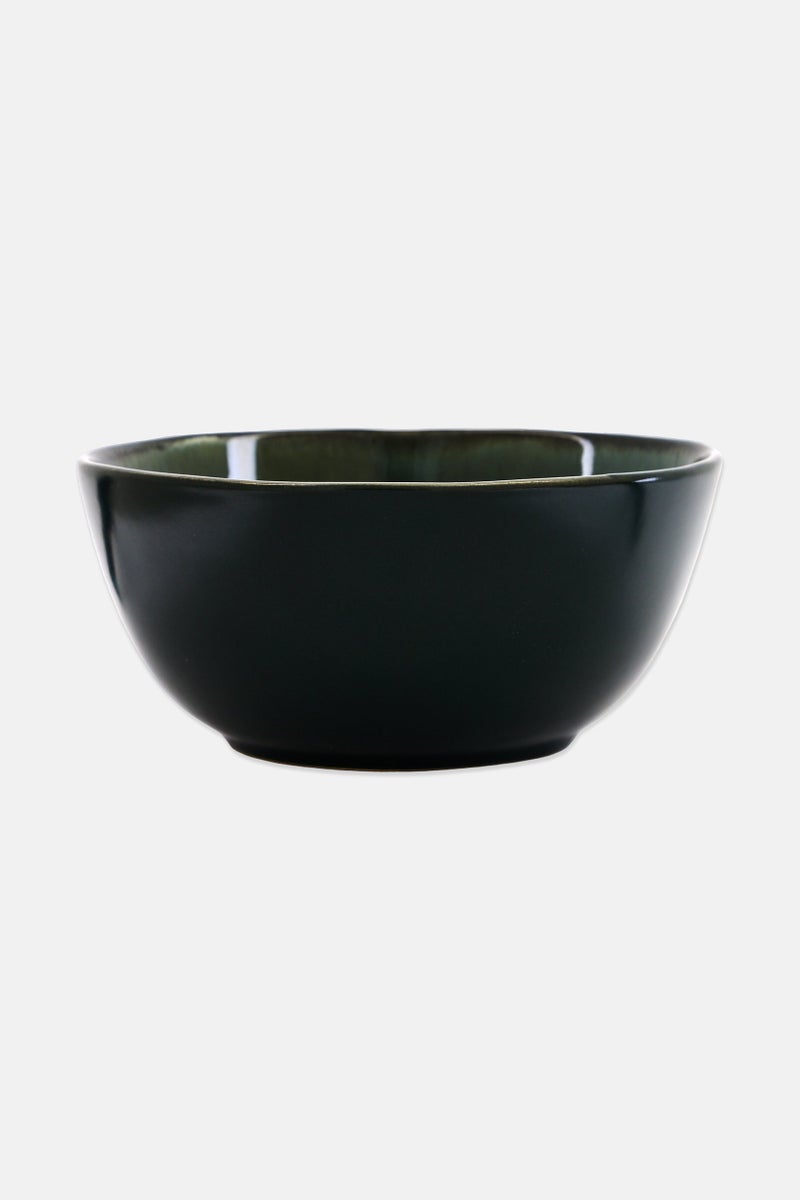 Muy Mucho Organic Stoneware Bowl 710 ml, Forest Green - Image 2