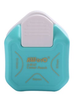Kw-trio 3-In-1 Corner Rounder Paper Punches Border Blue， Way Corner Rounder Punch, 4mm, 7mm, 10mm 3 in 1 Corner Cutter for Paper Crafts, DIY Projects, Laminate, Photo Corner  - Image 4
