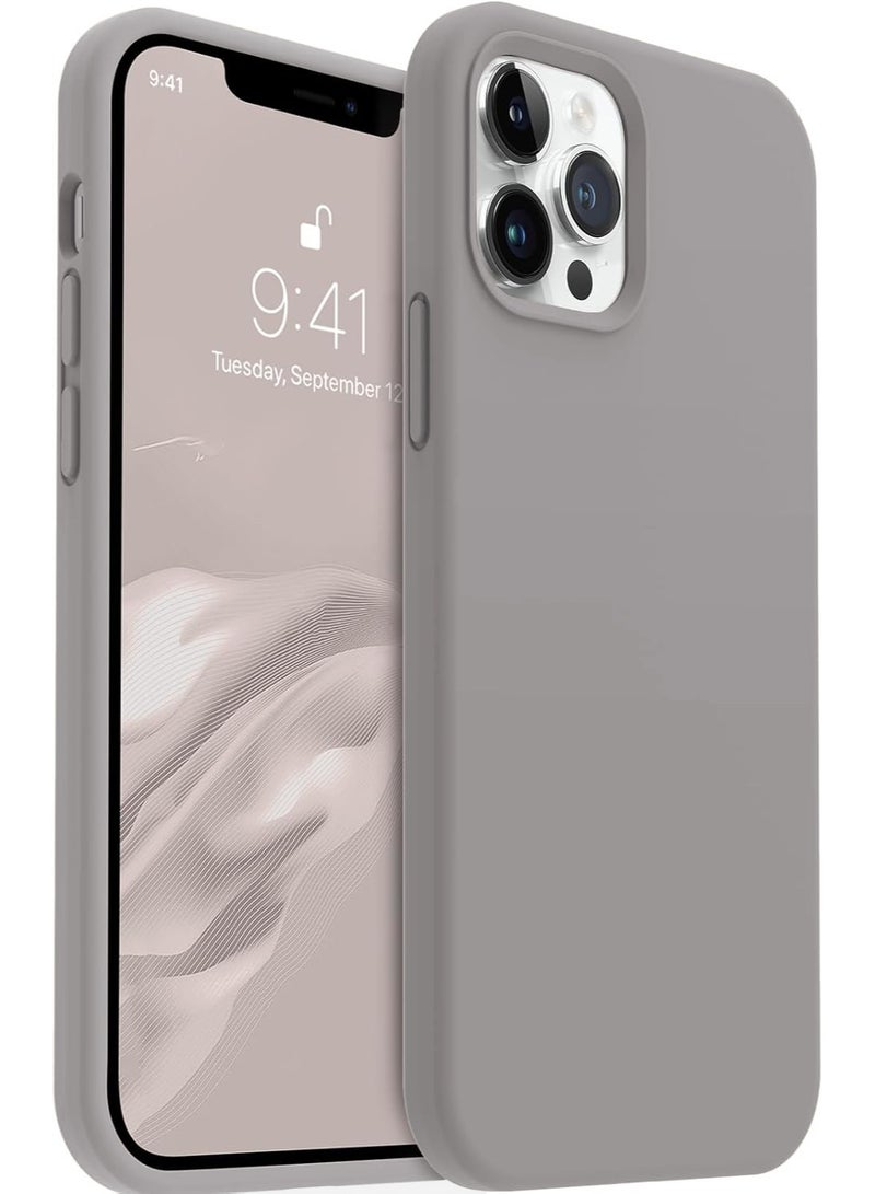 iPhone 13 Pro Max Case Cover Silky-Soft Touch Full-Body Protective Case with Microfiber Lining Cover For iPhone 13 Pro Max 6.7-inch - Image 1