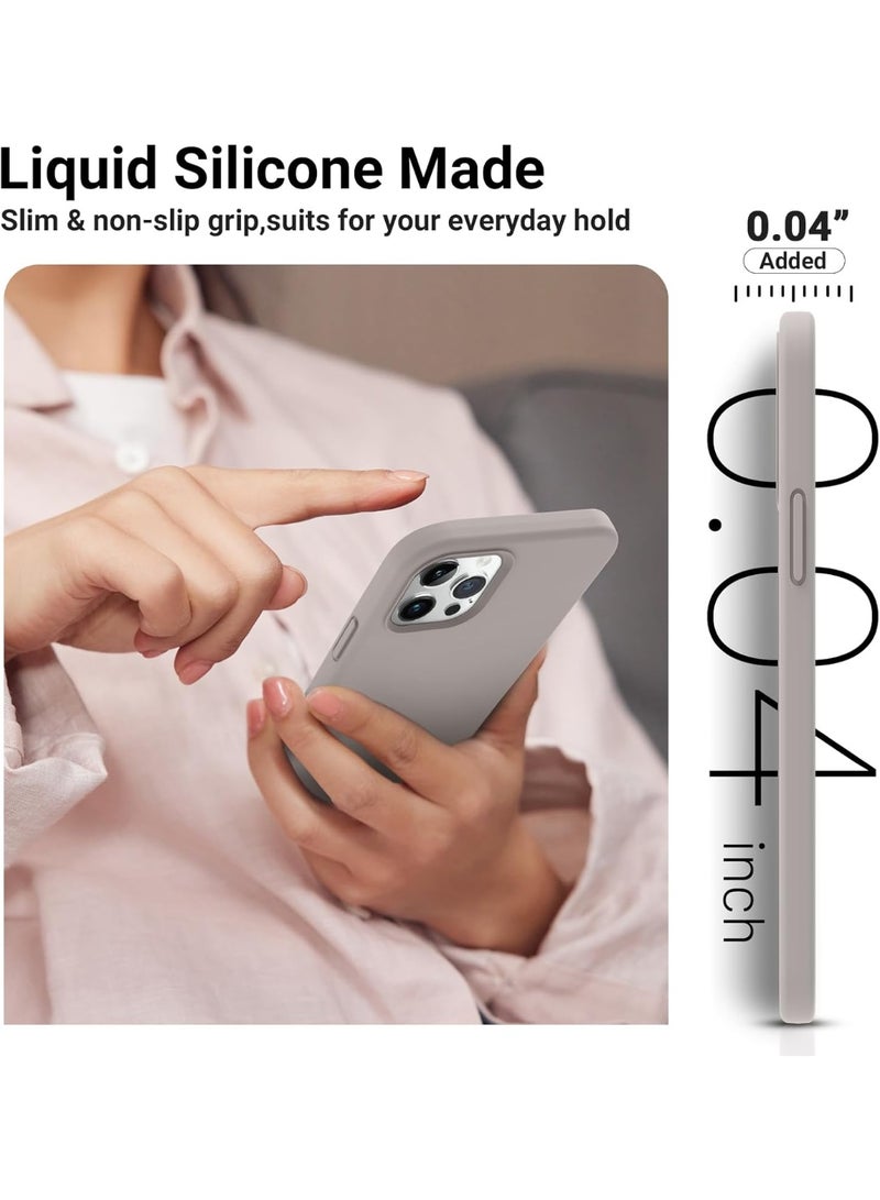 iPhone 13 Pro Max Case Cover Silky-Soft Touch Full-Body Protective Case with Microfiber Lining Cover For iPhone 13 Pro Max 6.7-inch - Image 5