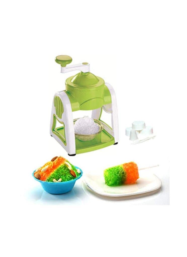 Generic QUALIZA Ice Gola Slush Maker Ice Snow Maker Machine with 3 Bowl 1 Glass 6 Sticks and 1 Dish  - Image 3