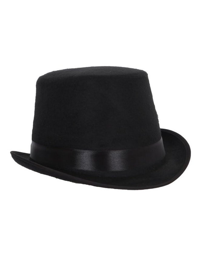 FabSeasons - FabSeasons Armycrew Felt Magician Top Hat/cap For Men - Image 1