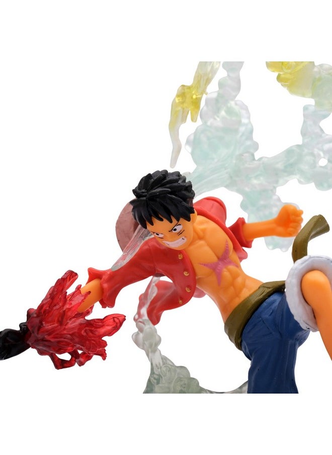 STORE 2508 - STORE 2508 Store2508 Monkey D. Luffy Anime Action Figure 17cm Height Lightweight Attractive Durable for Home Decors, Office Desk and Study Table - Image 1