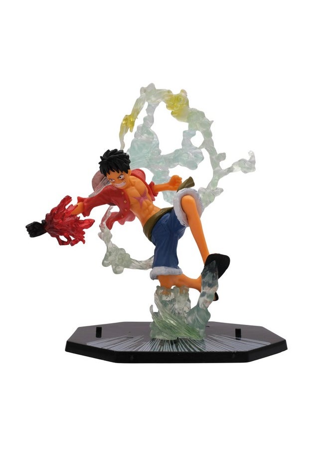 STORE 2508 - STORE 2508 Store2508 Monkey D. Luffy Anime Action Figure 17cm Height Lightweight Attractive Durable for Home Decors, Office Desk and Study Table - Image 1