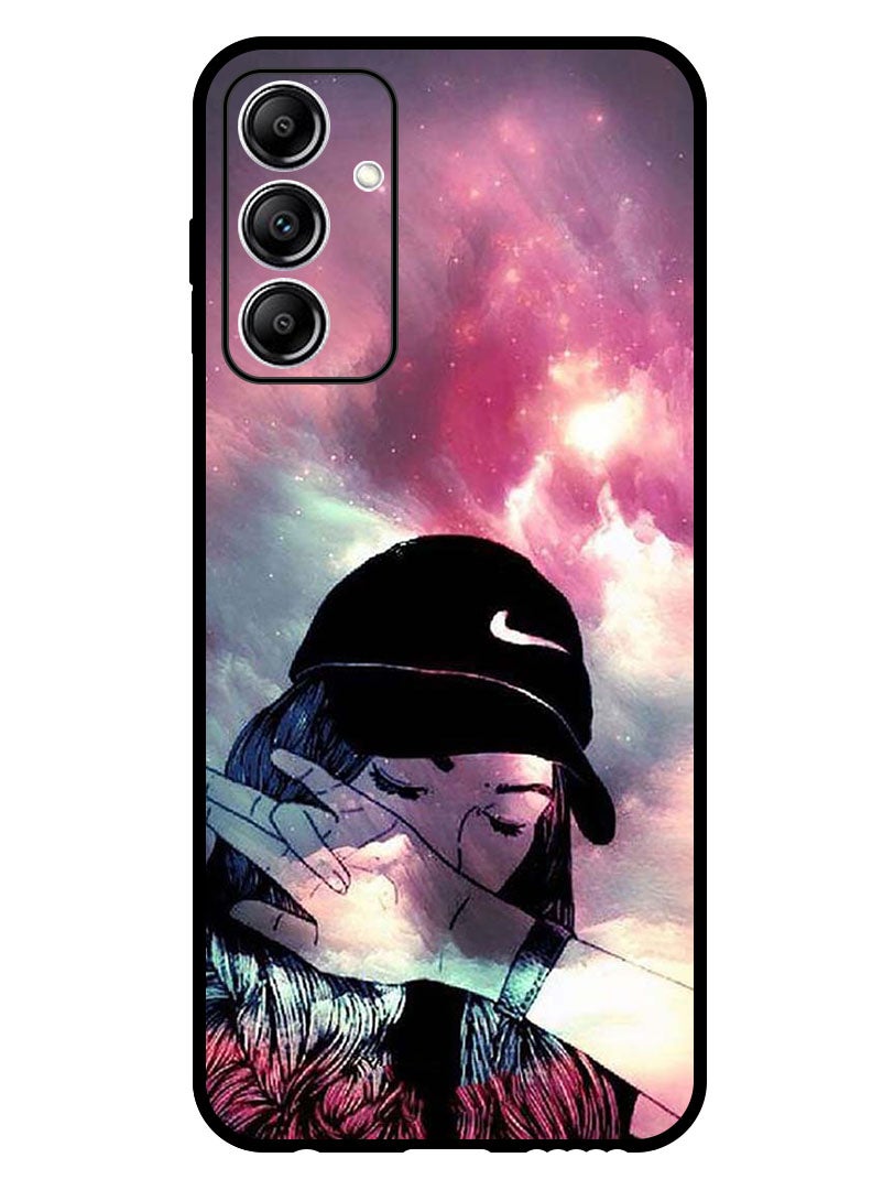 Theodor Protective Case Anti Scratch Shock Proof Bumper Cover For Samsung Galaxy A55 Girl Sob - Image 1