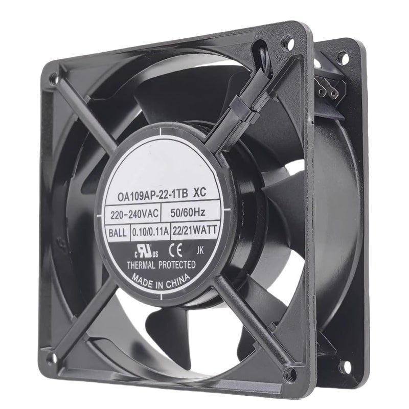 120mm 12038 Cooling Fan 12CM 22W 220 2400V 0.10A 1TB XC - Image 3