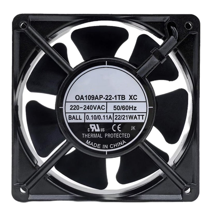 120mm 12038 Cooling Fan 12CM 22W 220 2400V 0.10A 1TB XC - Image 2