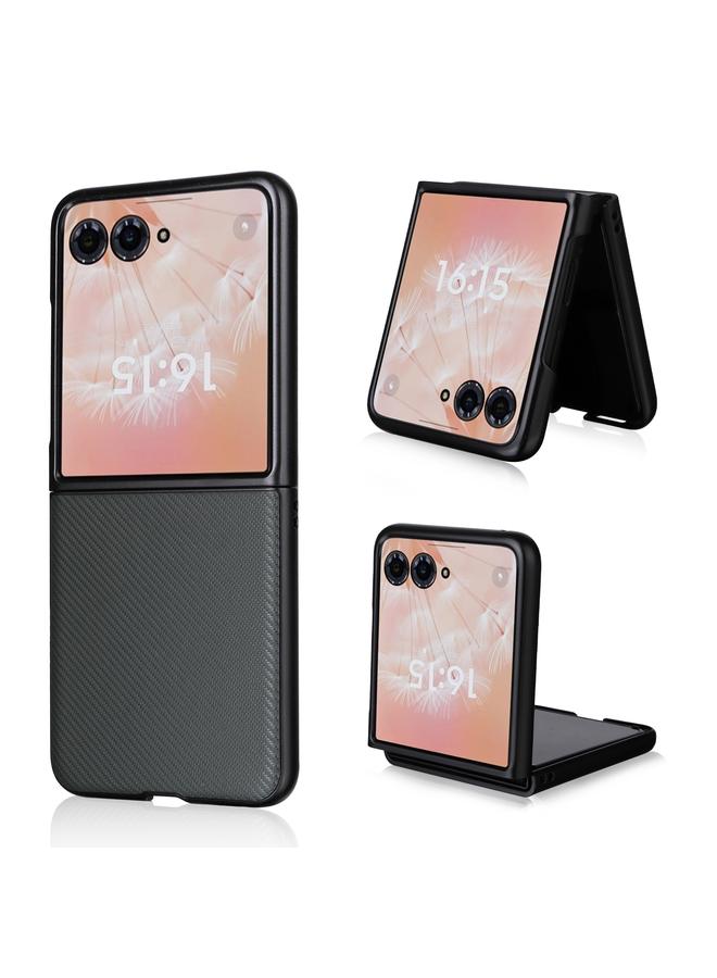 The Bros Case For Motorola Moto Razr 50 Ultra PU Leather PC Phone Case