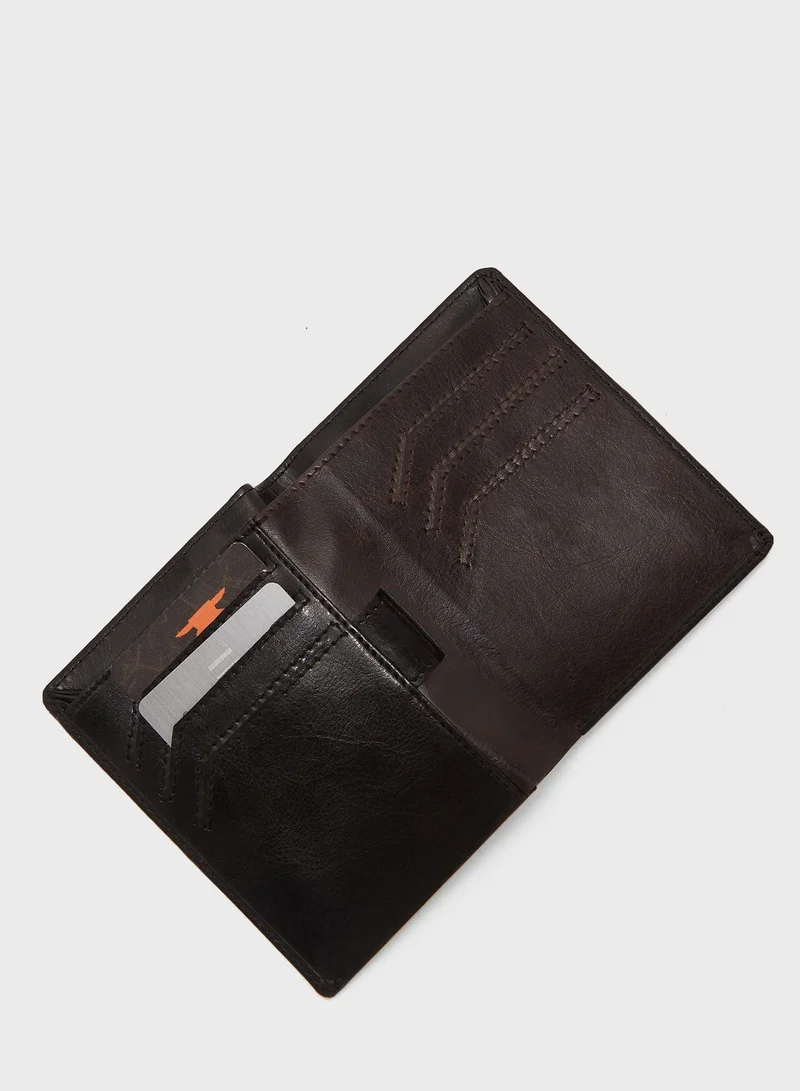 Robert Wood Wallet, Key Chain And Cuff Link Gifting Set