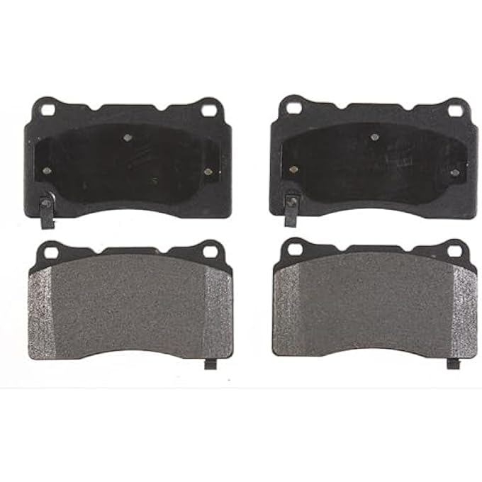 ACDelco Silver 14D1050M SemiMetallic Disc Brake Pad Set