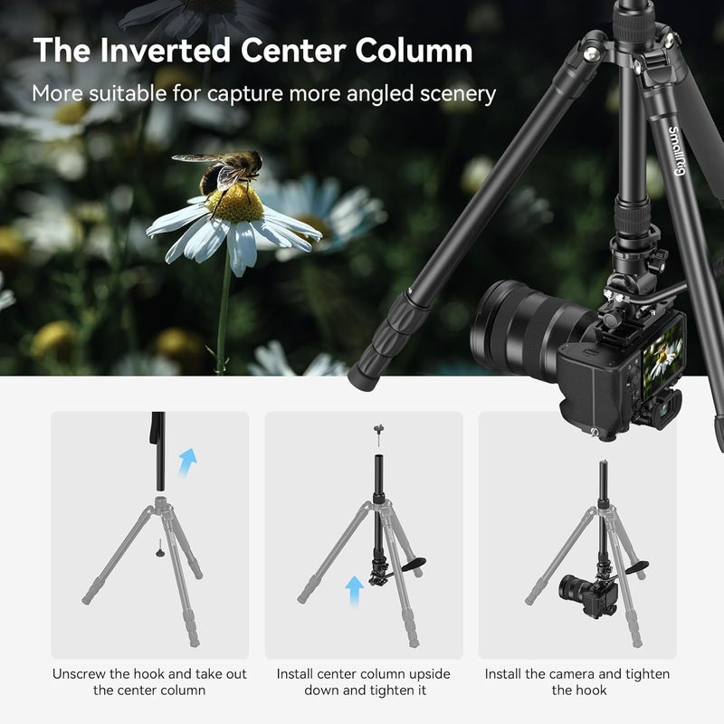 سمول ريج حامل ثلاثي القوائم للفيديو CT180 مع مجموعة رأس السوائل المصغرة V2 - Image 4