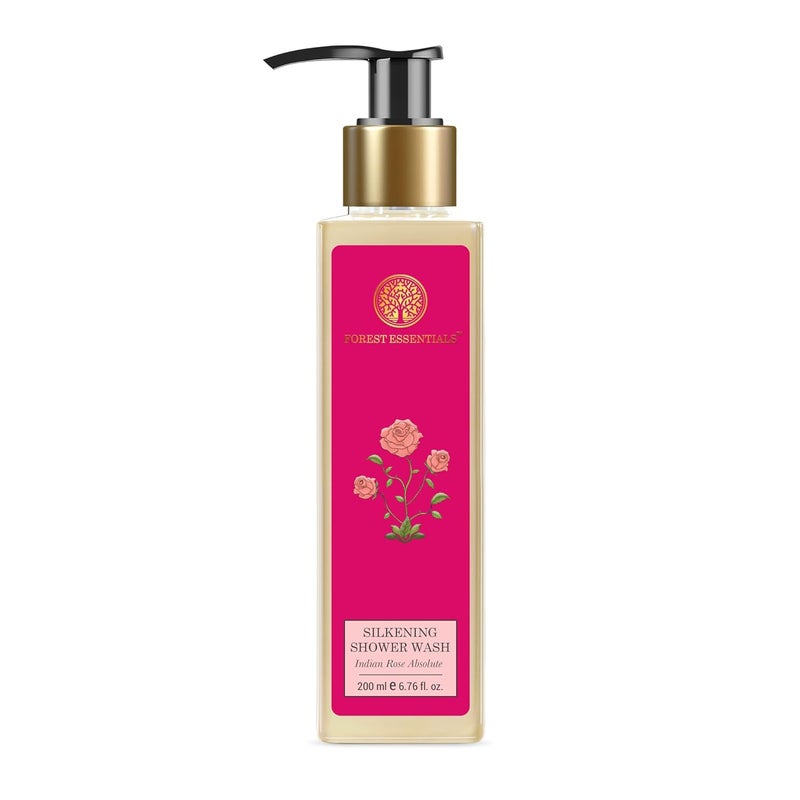 Forest Essentials غسول الاستحمام الناعم من فورست إيسينشالز - زيت الورد الهندي الخالص - Image 1