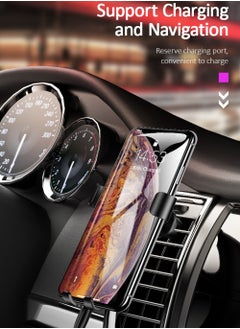 Usams Gravity Car Holder with  accurate alignment  - Image 3