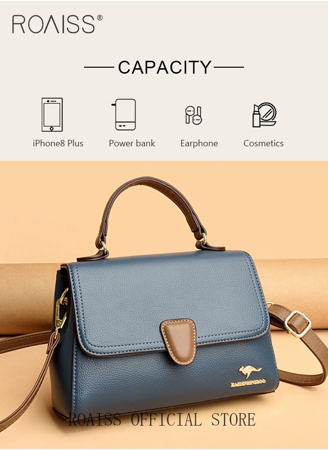 roaiss - Women Shoulder Crossbody Bag Large Capacity Compact and Exquisite Women Handbag - Image 1