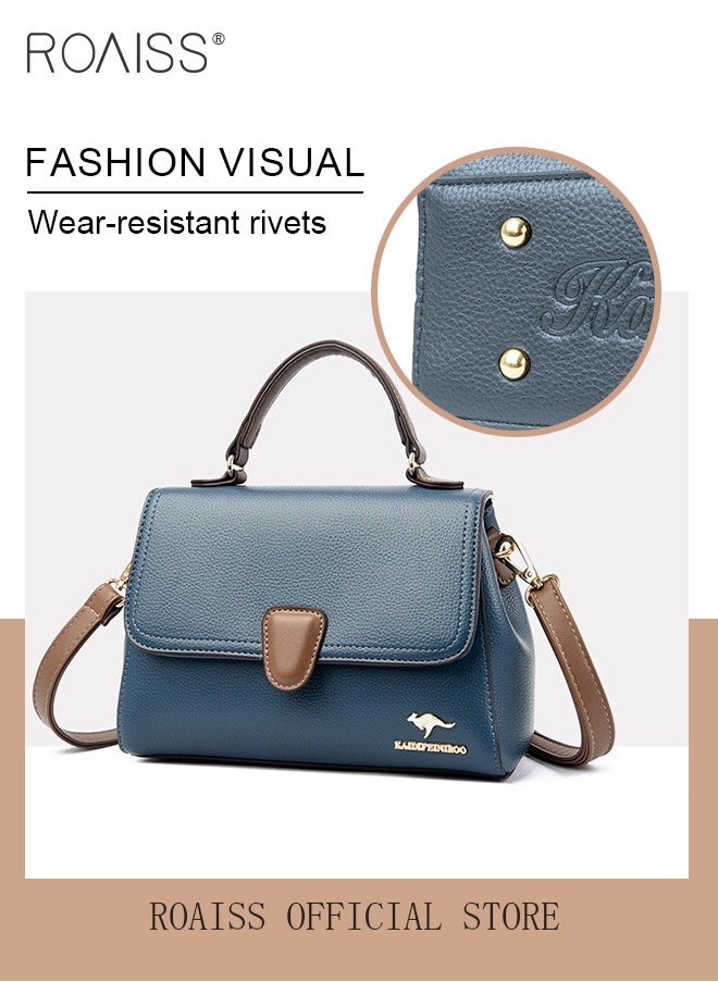roaiss - Women Shoulder Crossbody Bag Large Capacity Compact and Exquisite Women Handbag - Image 1
