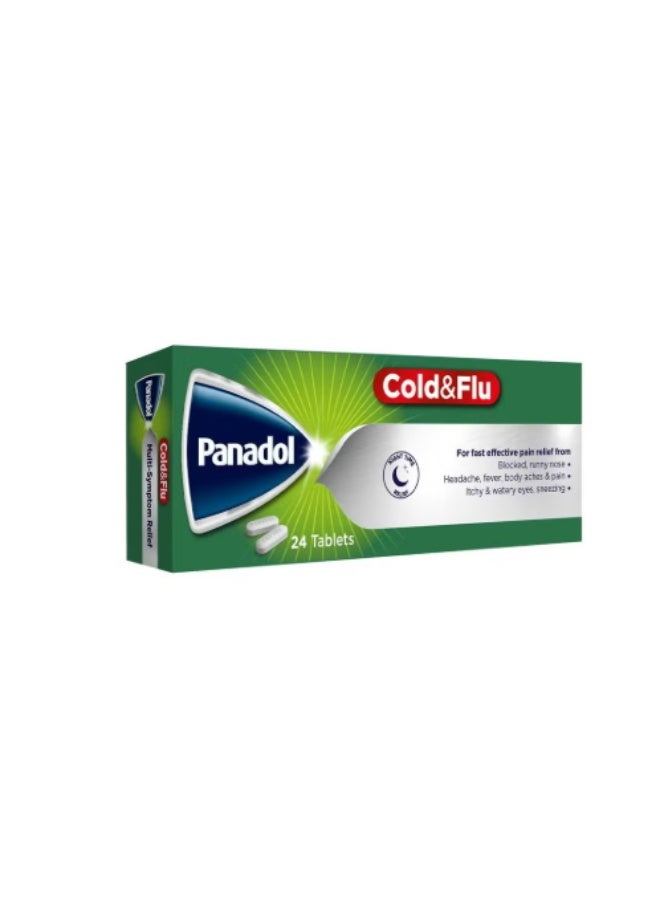 Panadol Cold And Flu Tablet 24S Night