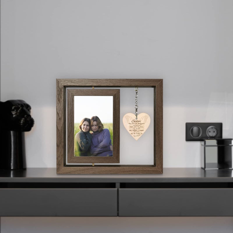 EYITUPC Sympathy Gifts for Loss of Sister Memorial Picture Frame  In Memory of Loved One Gifts Sister Bereavement Gifts - Image 4