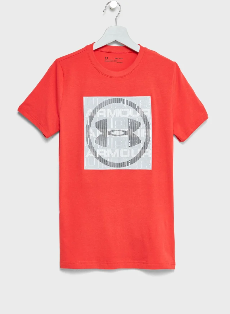 UNDER ARMOUR Youth Logo T-Shirt