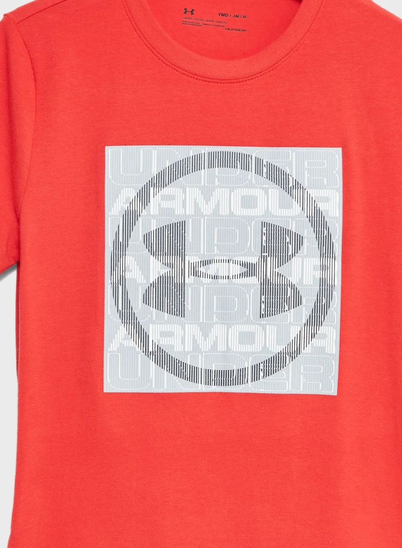 UNDER ARMOUR Youth Logo T-Shirt