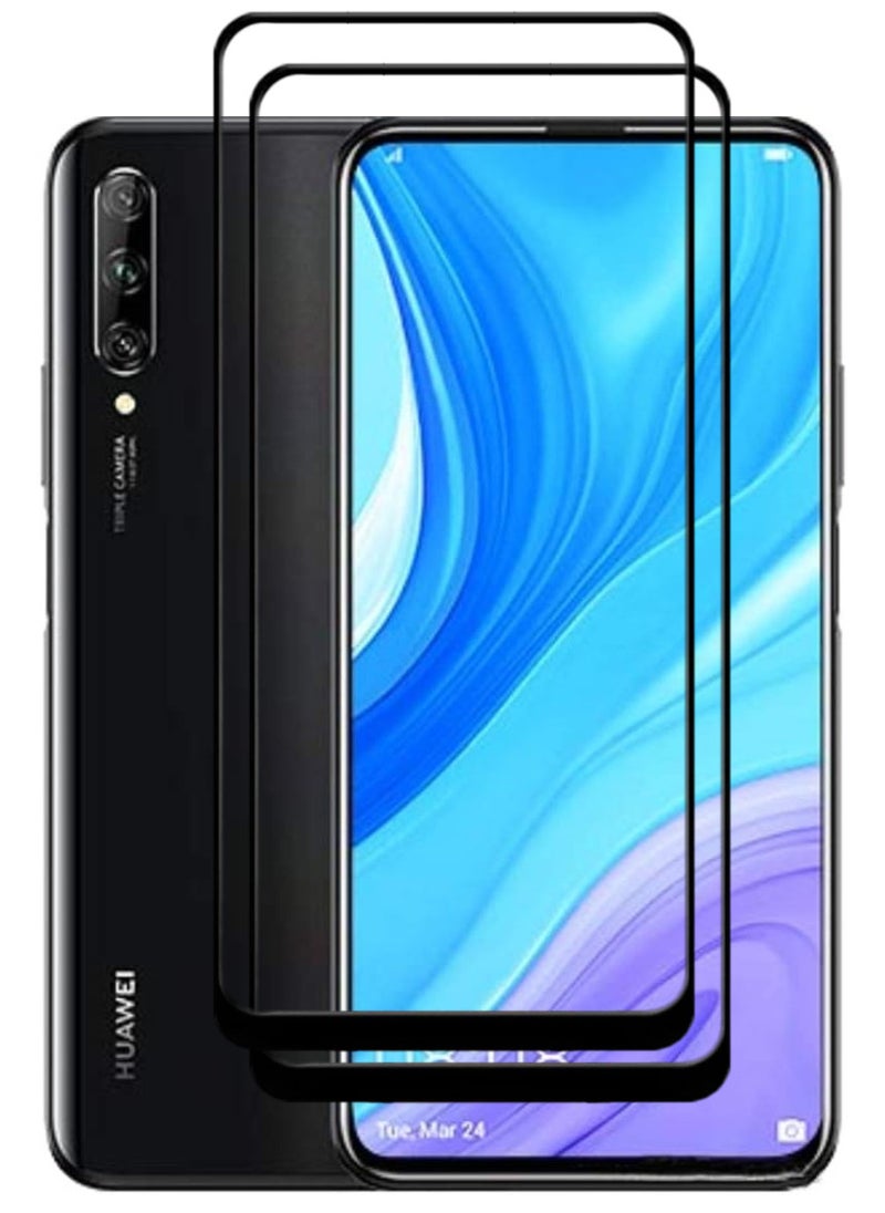 ACLIX 2 Pieces Antistatic ESD Dustproof Premium Quality High Definition Tempered Glass Screen Protector Designed For Huawei Y9s - Image 1