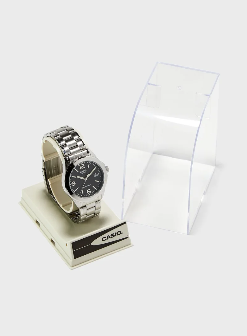 CASIO Classic Steel Strap Analog Watch