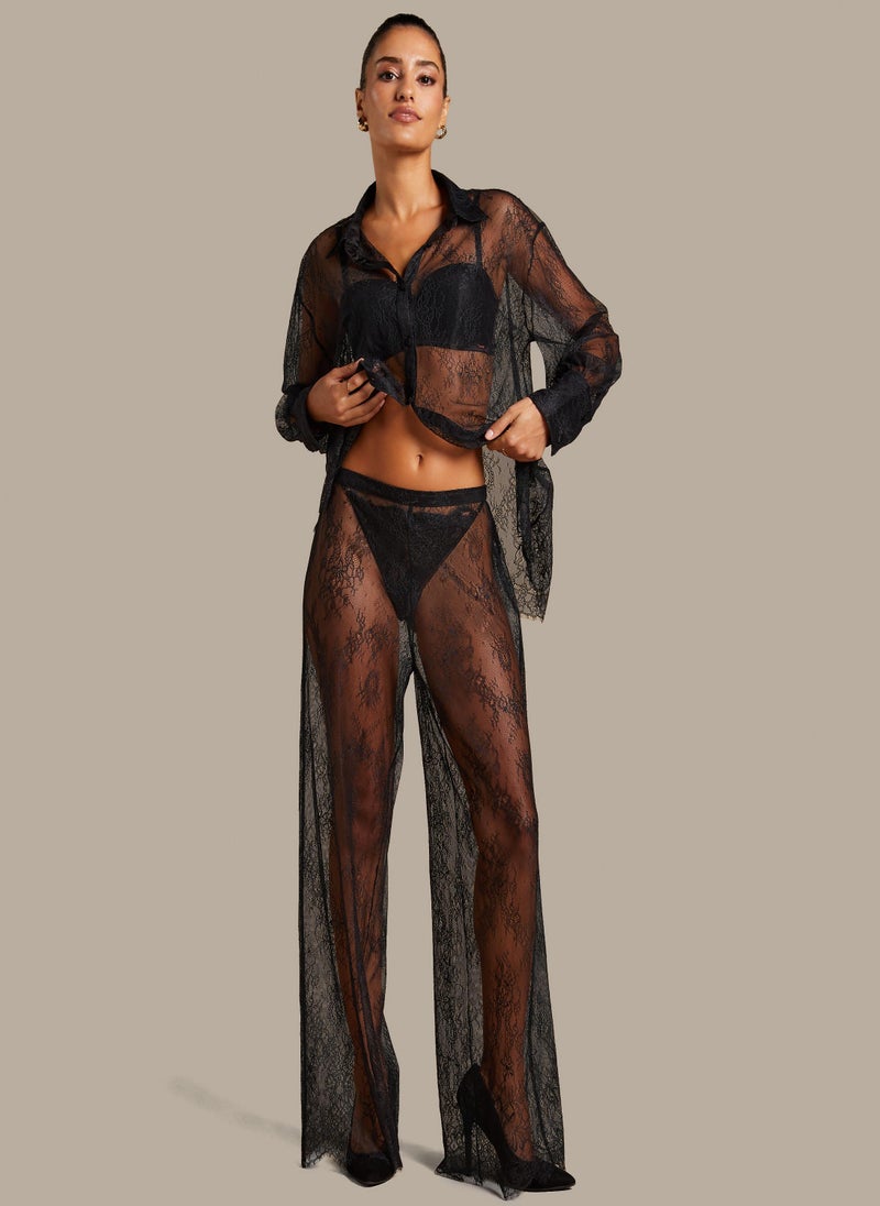 hunkemoller - Lace Detail Pyjamas - Image 1