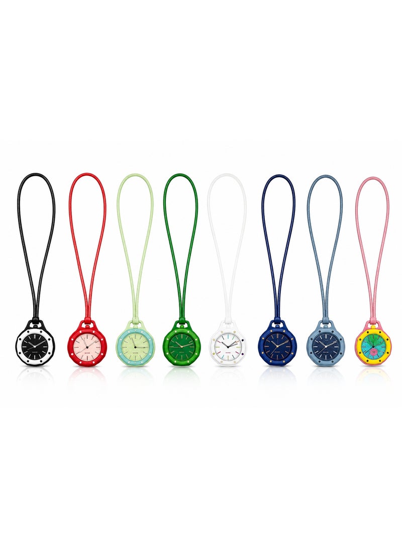 Toy Box Trendy Pocket Watch Keychain For Bags with Hanging Strap for Kids and Adults - Image 3
