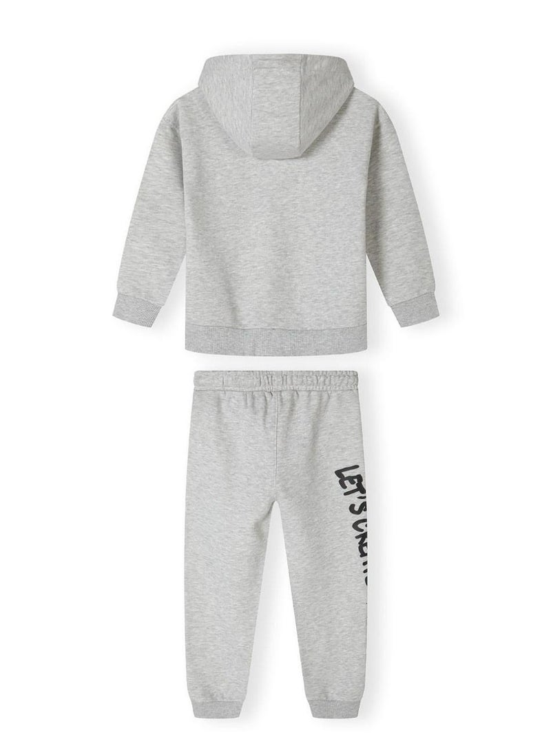 MINOTI Kids Boys Hoodie and Jogger Set - Image 3