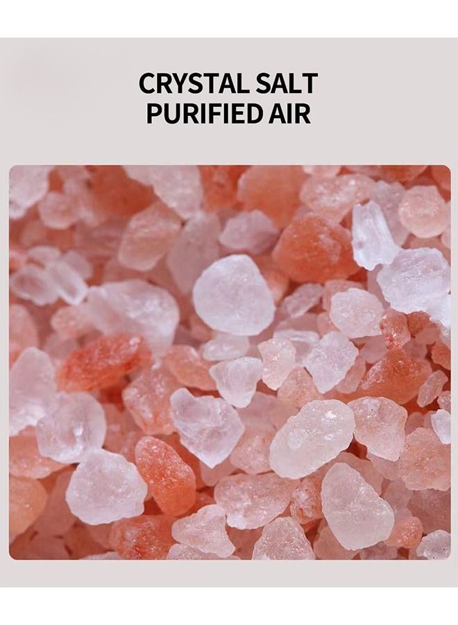 PADOM جهاز ترطيب الهواء البارد 3 في 1 من بادوم، مصباح ملح، جهاز ترطيب الهواء من منجم الملح، جهاز ترطيب الهواء بالموجات فوق الصوتية بسعة 250 مل، مصابيح ليلية متغيرة الألوان بـ 7 ألوان، هدية عيد ميلاد - Image 4