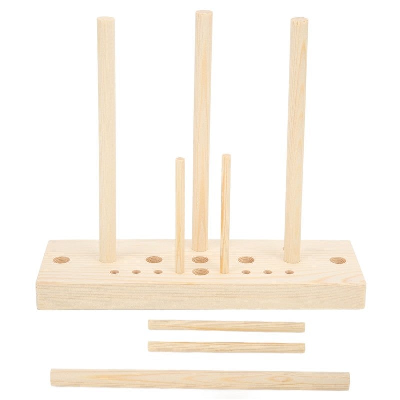 Adjustable Bow Maker - Durable Oak Material Easy To Master Wooden Bow Making Tool for Gift Wrapping Party Decorations Craft Lovers - Image 1