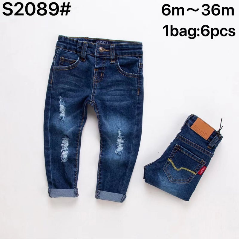 New Baby Jeans Men'S Baby 6M-36M Comfortable Denim Trousers Baby Jeans Boys Jeans - Image 4