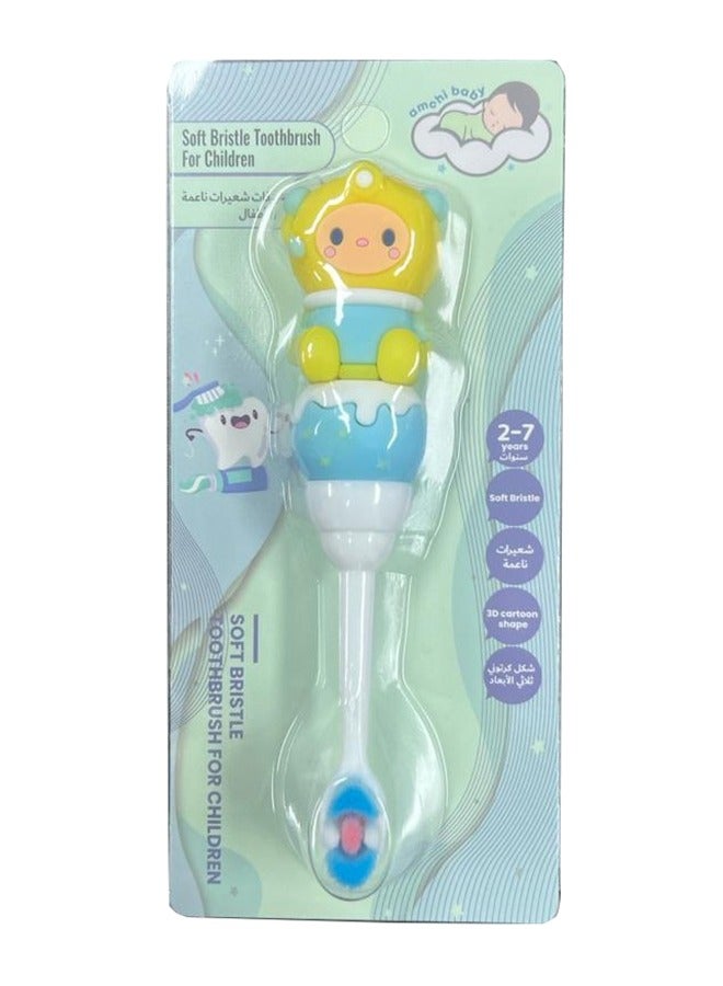 أمتشي بيبي فرشاة أسنان ذات شعيرات ناعمة للأطفال لعمر أكبر من 6 شهور - Image 5