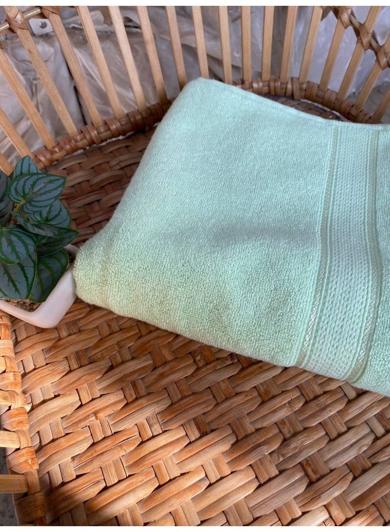 توالا فوطه وجه توالا بريميوم، قطن 100%، 50 × 100 سم،وبره، فائقة النعومة، فائقة الامتصاص - Image 2