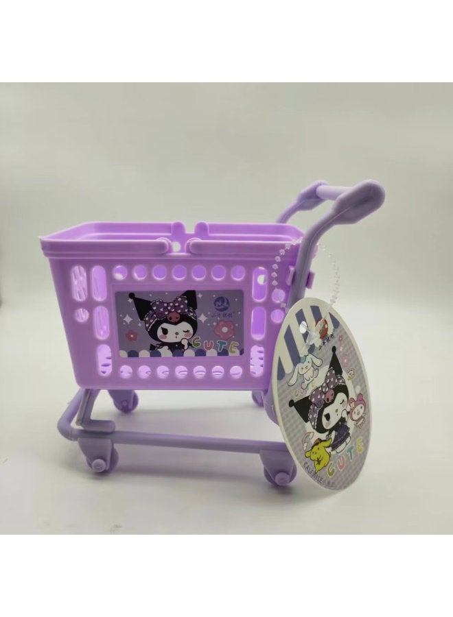 Letrel Lezhe Mini Supermarket Backpack Cash Register, Pretend Play Toy For Boys And Girls, Diy Miniature Food Play Set, Realistic Small Items - Image 4