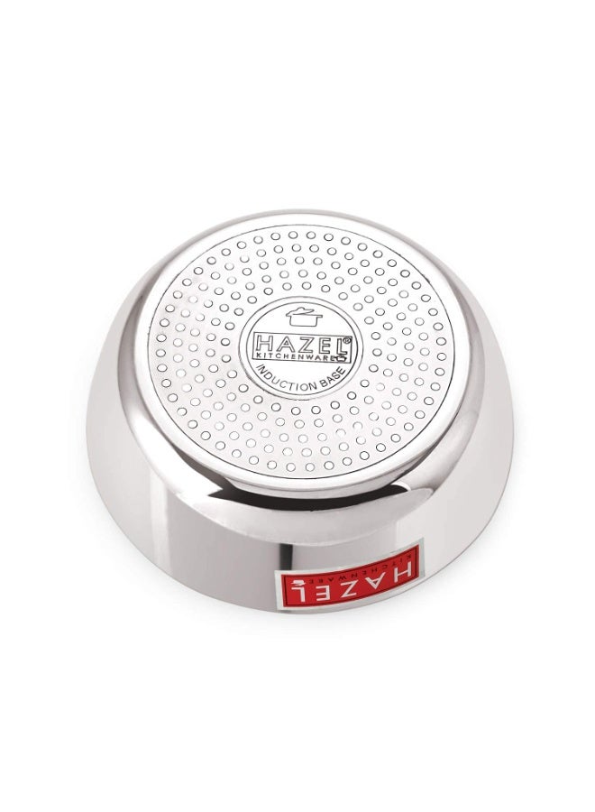 HAZEL Aluminium Induction Tasra/Casserole (Tope, Tapeli) 3100 ml with Lid, 24.5 cm | Heavy-Duty Cookware for All Cooking Surfaces - Image 4