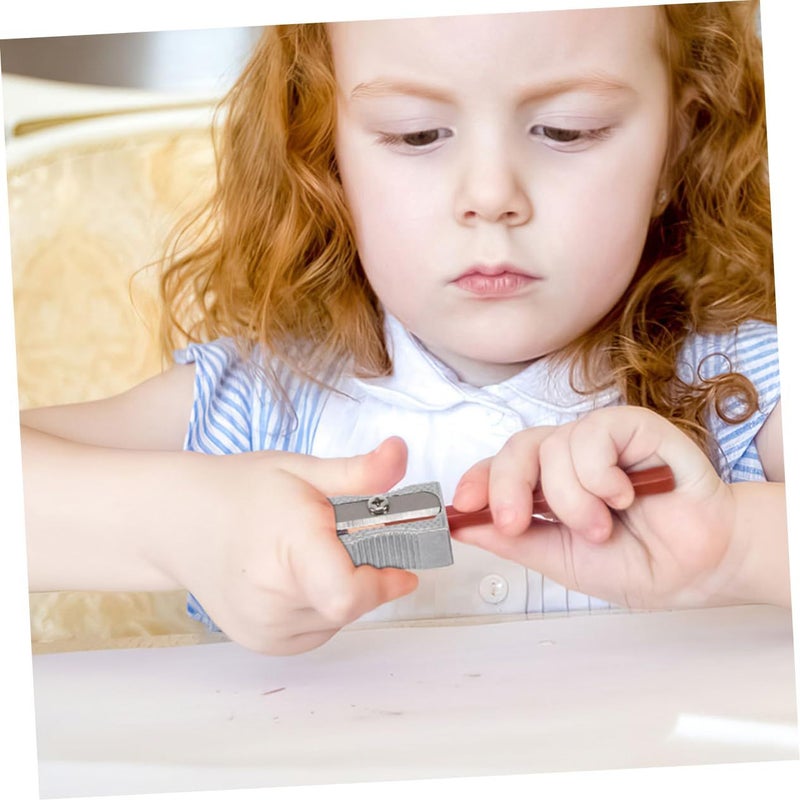 12 Pcs Manual Pencil Sharpeners Portable For Kids And Artists - Image 5