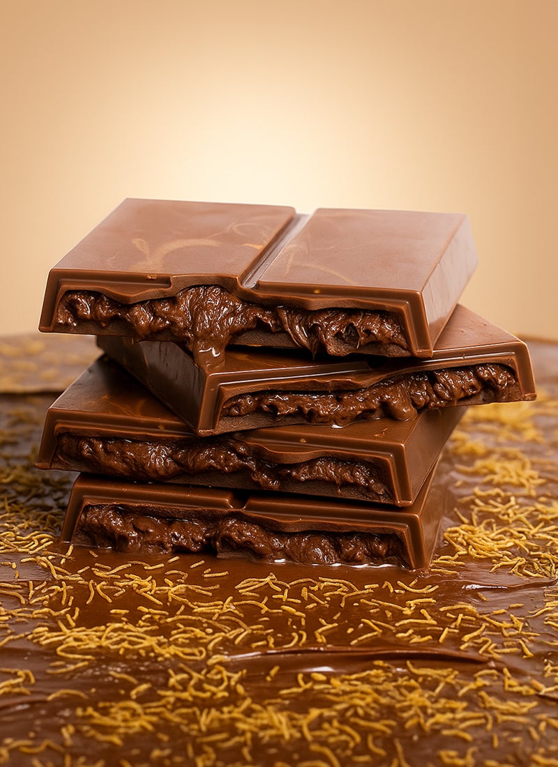 The Big Daddy Nutella Hazelnut Kunafa Filled Chocolate Bar (noon Minutes x VOCCA)  (VOCCA) 125g - Image 1