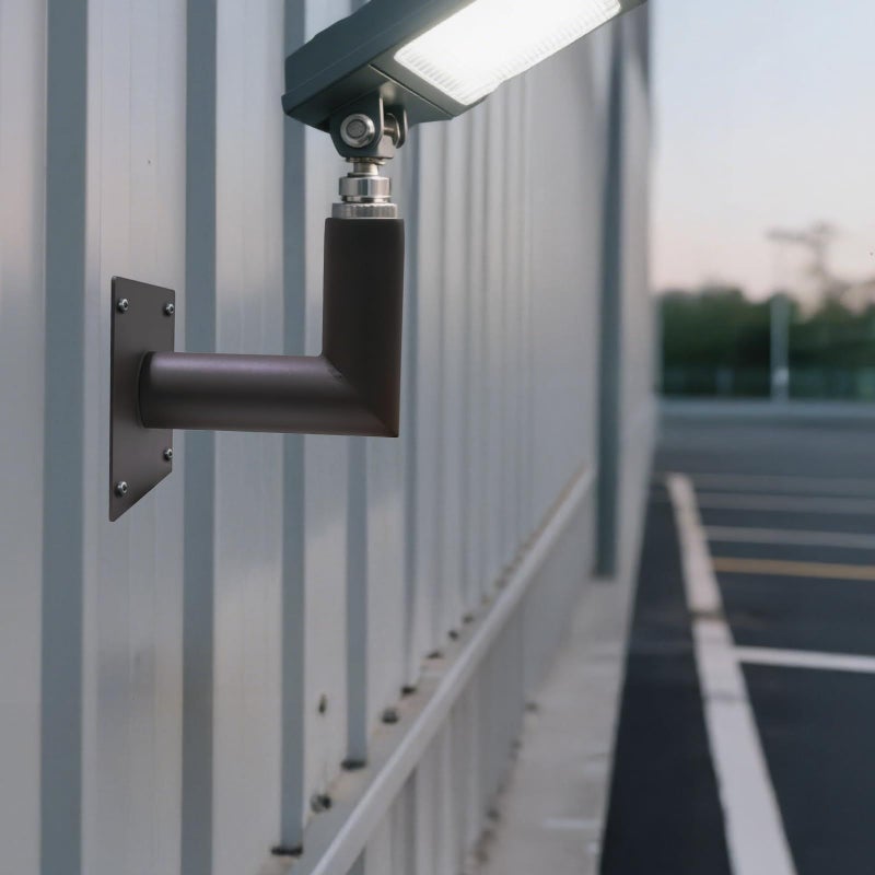 حامل حائط زاوية قائم بزاوية 90 درجة للاستخدام الثقيل لأضواء LED مع براغي - Image 4