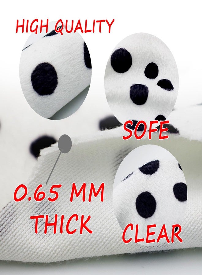 Ahuimeius 1 Set Dalmatian Costume, with Dalmation Ear, Dalmatian Spots, for Halloween Costume Kids/Adults, Shirt, Black Felt Stickers for School DIY Projects - Image 5