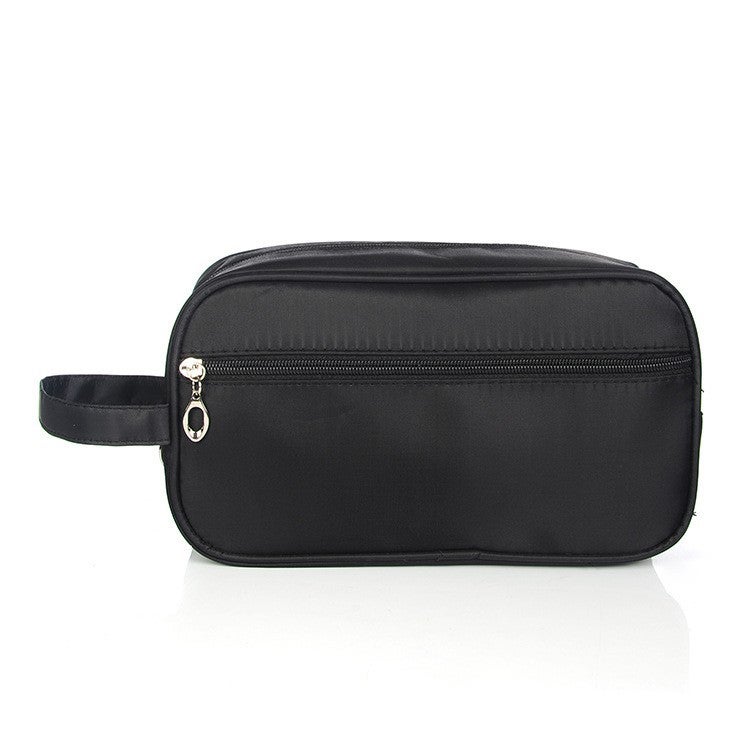 Large Capacity Mens Organizer Handbag 190D Black 