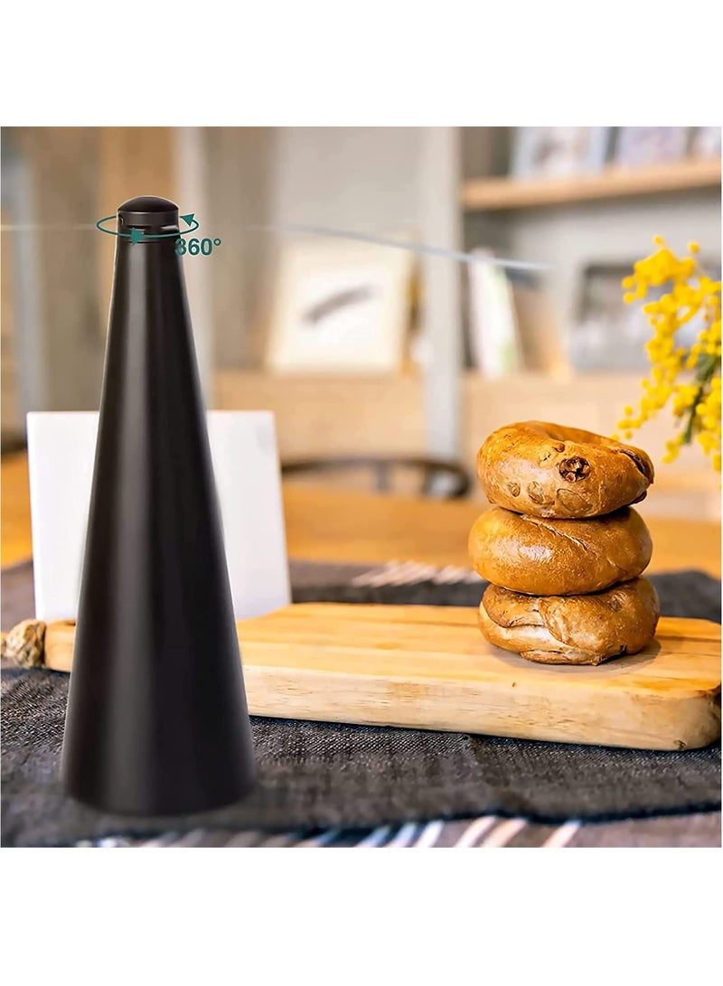 كابتن تيك Outdoor and Indoor Fly Repellent Fans - 2PCS Table Bug Deterrent for Patios and Insect Traps to Keep Flies Away from Your Space. Perfect for Outdoor Dining and Gatherings! - Image 5